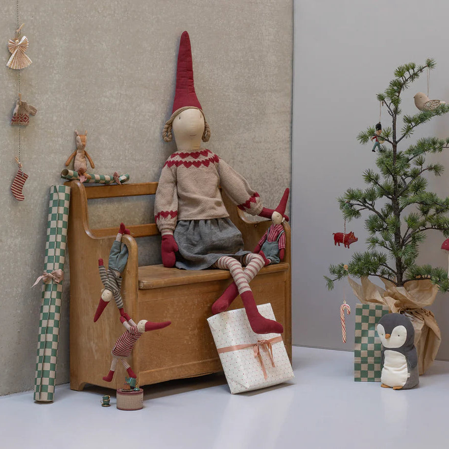 Maileg Nisse, str. 1 - Dreng - Strikket sweater