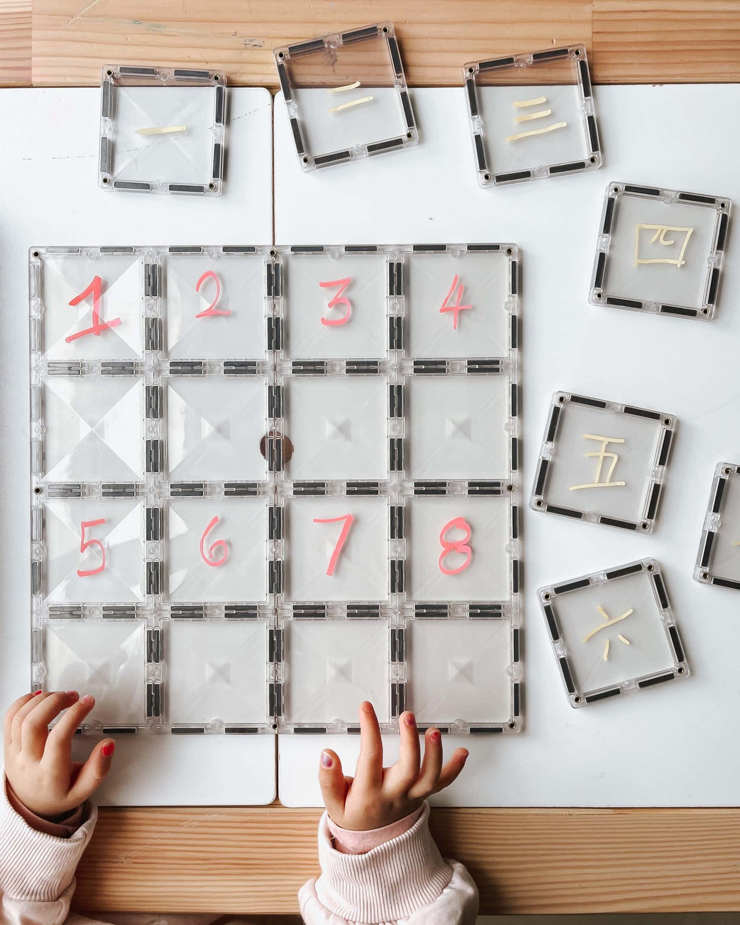 Base Plate - magnetplader 2 stk. - Clear