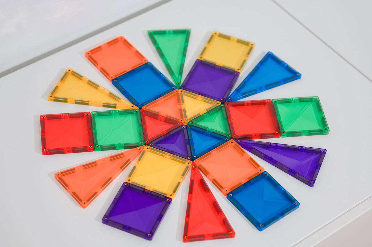 Mini Pack - magnetsæt 24 dele - rainbow