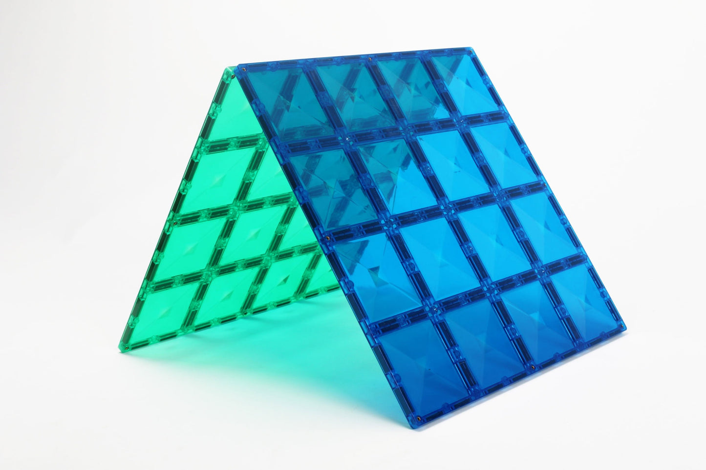 Base Plate - magnetplader 2 stk. - rainbow blue & green
