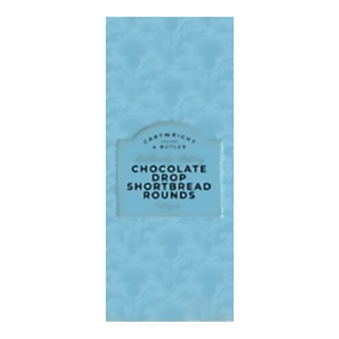 C&B - Chocolate Chunk shortbread - carton 150g