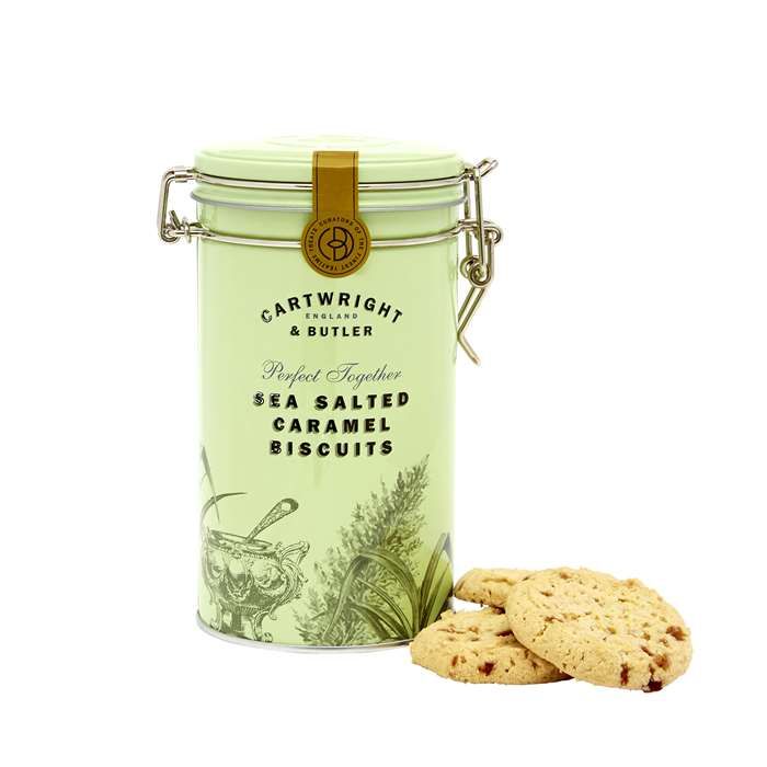 C&B - Salted Caramel Biscuits Tin - 200 g