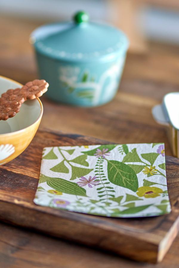 Camelie Serviet - Grøn - FSC® Mix - Papir