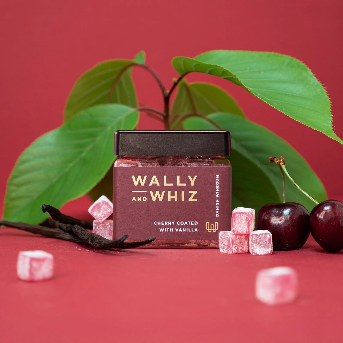 Wally and Whiz - Kirsebær med Vanilje - Bøtte -135g