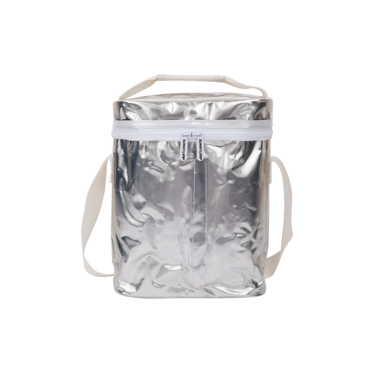 Køletaske - Cooler Drinks Bag Metallic - Silver