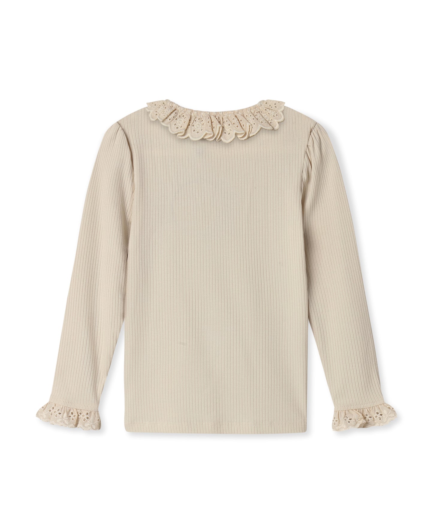 FLIINK AKENNA LACE LS BLOUSE