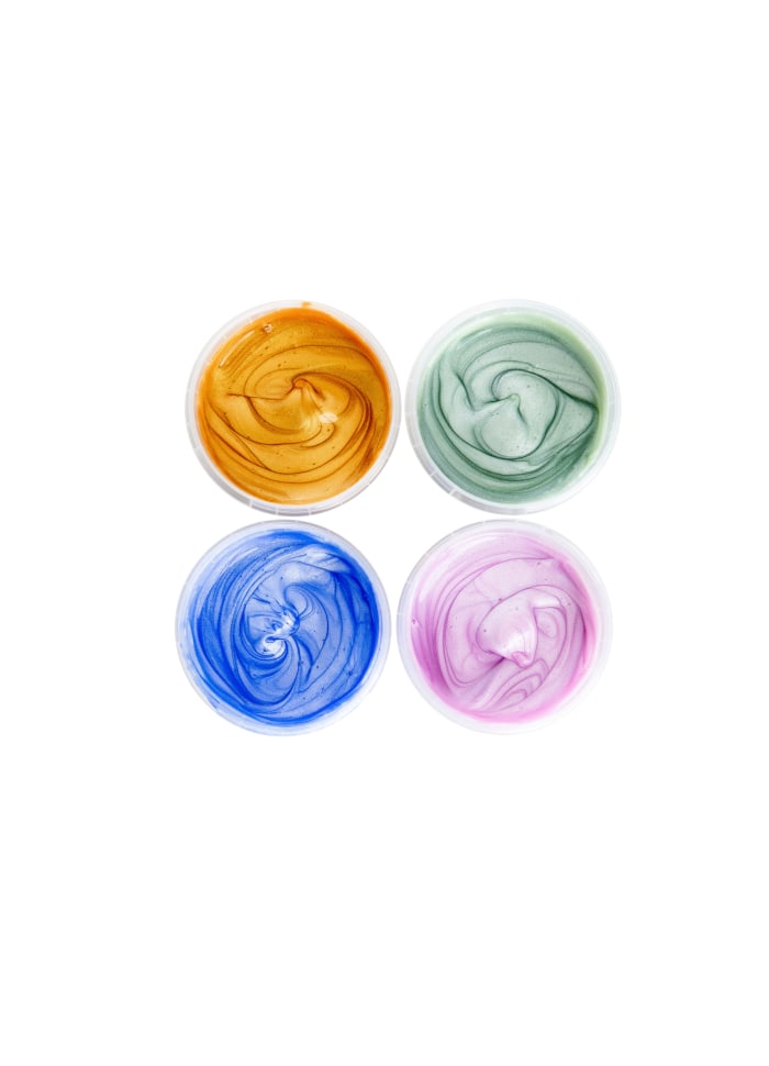 Glitter fingermaling sæt - Certified Organic - Mika - neoGRÜN®