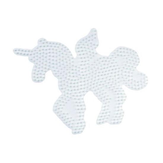 HAMA perleplade midi - enhjørning 20x15,5cm
