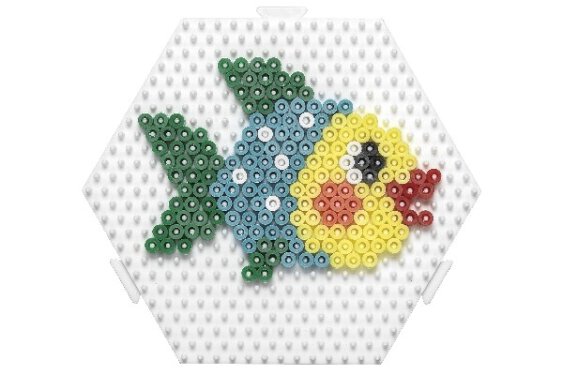 HAMA perleplade midi - (samle) sekskantet medium 12,5x11,5