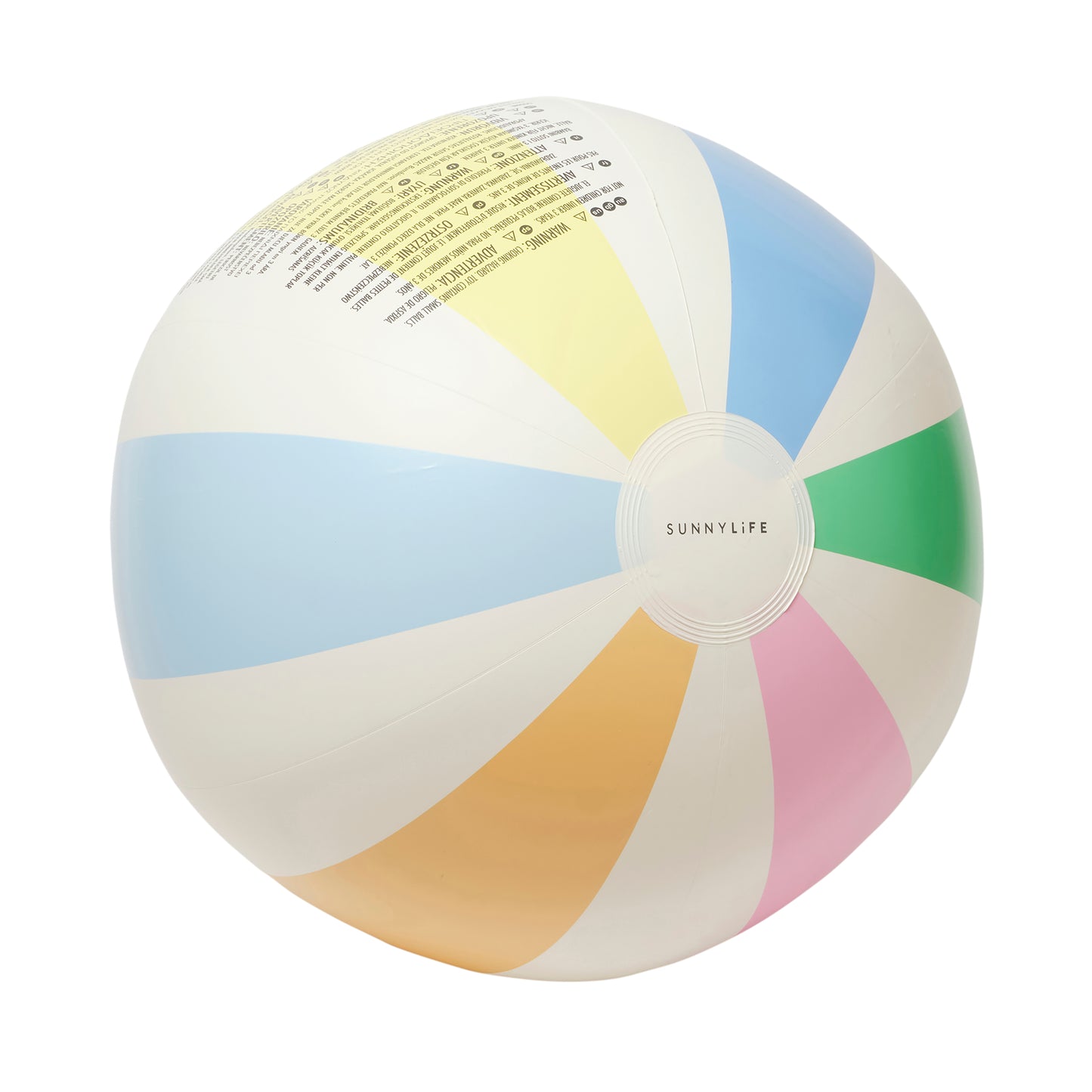 Badebold - Inflatable Beach Ball Pastel Gelato