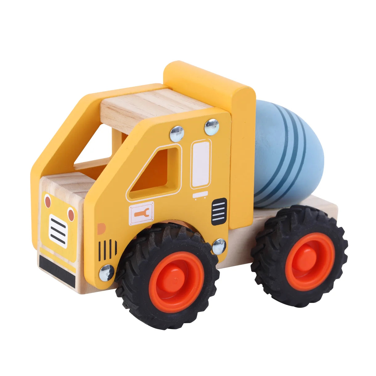 Cementbil i træ