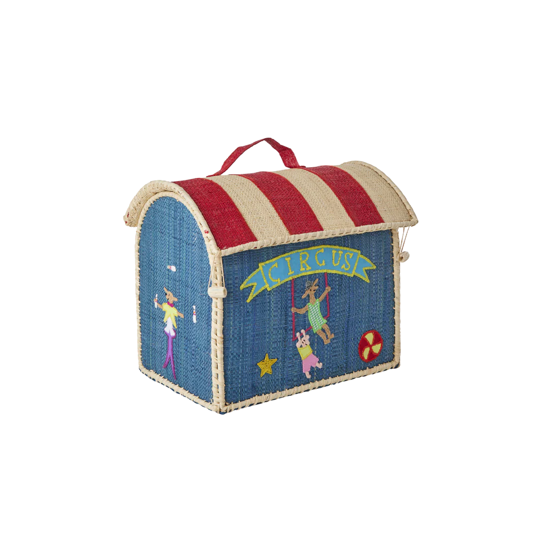 Raffia Kids Bag - Circus Theme