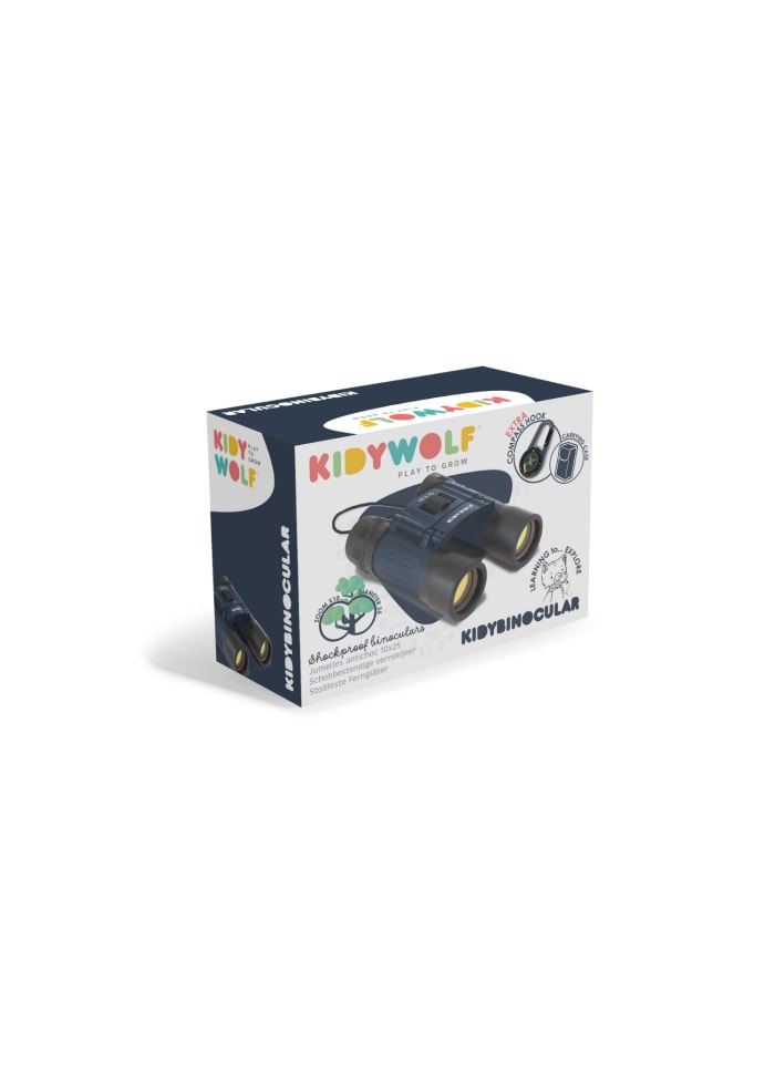 KIDYBINOCULARS - Shockproof Binoculars - Blue