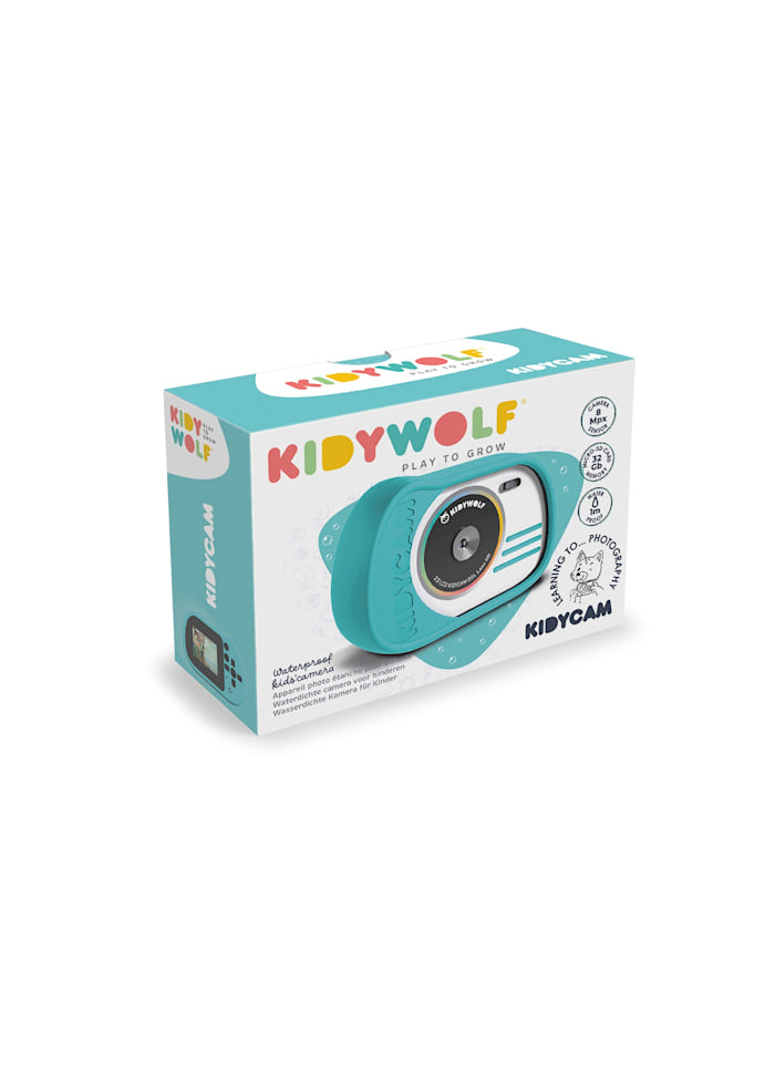 KIDYCAM - WATERPROOF - CYAN