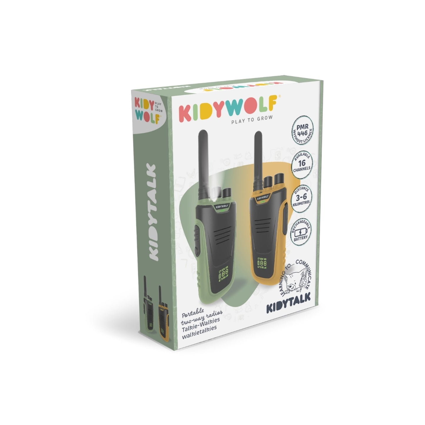 KIDYTALK - GREEN-ORANGE