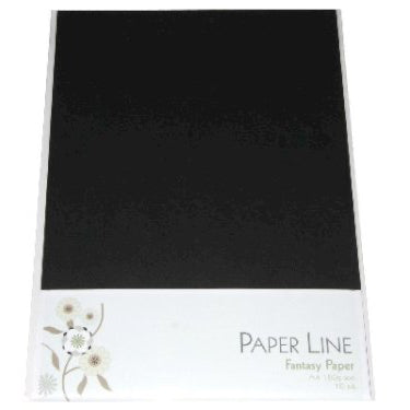 Karton 180g A4 - 10stk i pakke - sort