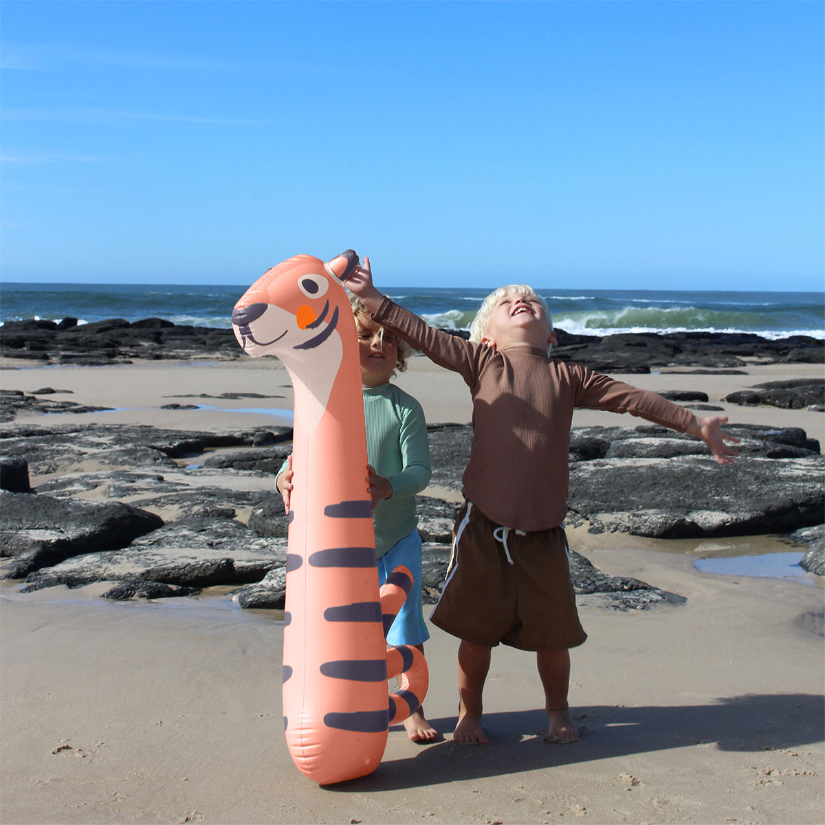 Kids Inflatable Noodle - Tino the Tiger Set of 2