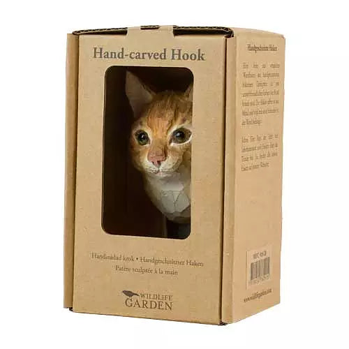 Knage - Rød Kat - Træ