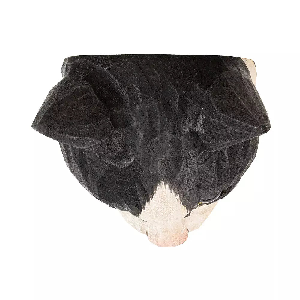 Knage - Sort og hvid Kat - Træ