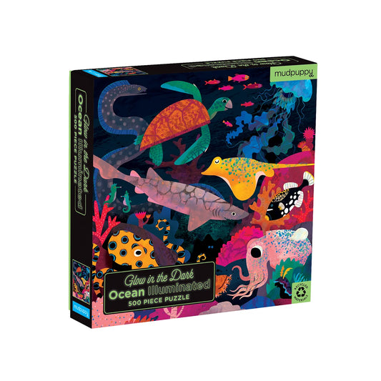 Puslespil 500 brk selvlysende - Havet