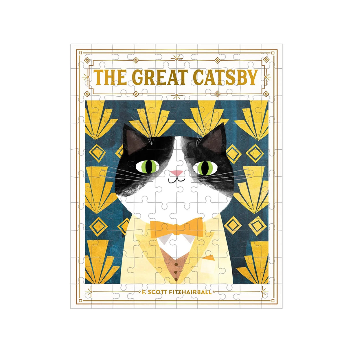 Puslespil 100 brk - The Great Catsby Bookish Cats