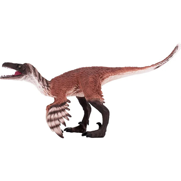 Mojo Troodon med bevægeligt gab - Rød