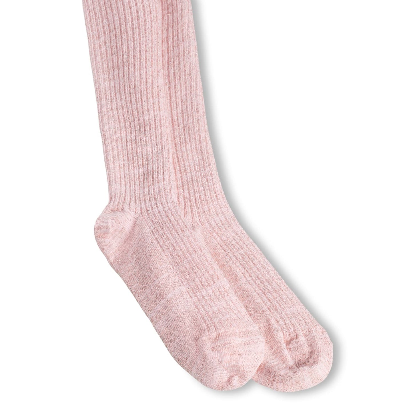 MOLO strømpebukser - Glitter rib Tights Cloud Pink