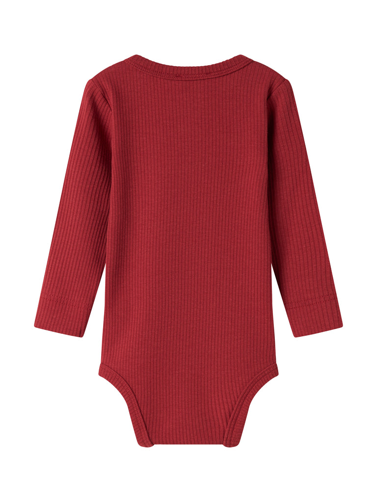 MarMar - Body LS, Bodystocking - Hibiscus Red