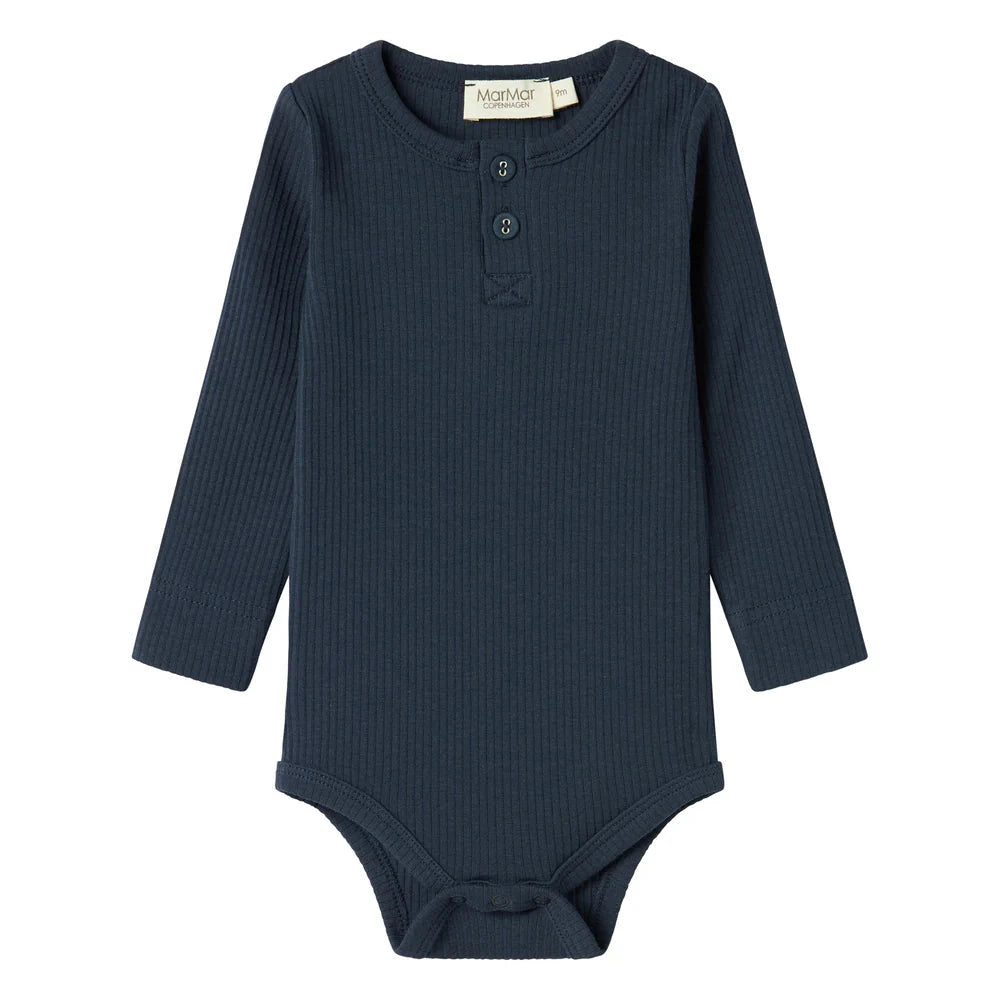 MarMar - Body LS, Bodystocking - Pilot Navy