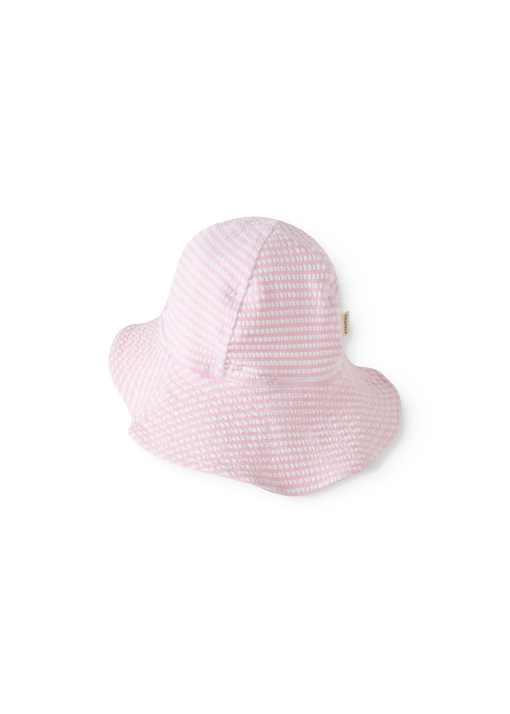 MarMar - Solhat - Alba Splash Long - Seersucker Swim - Pink Stribe
