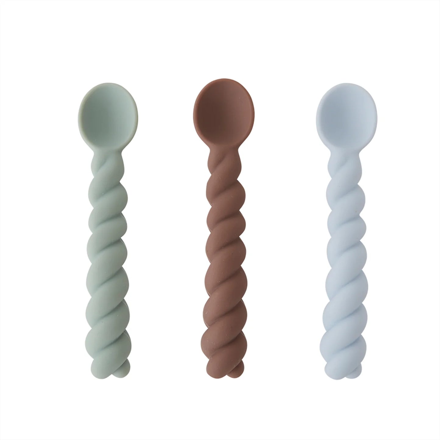 Mellow Skeer - Pakke med 3 - Dusty blue/ Taupe / Pale Mint