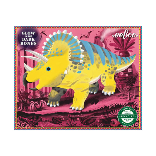 Miniature puslespil 36 brk - Dino - Triceratops