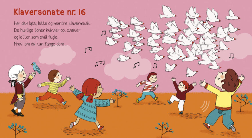 Bog - Min lille Mozart – En bog med lyd