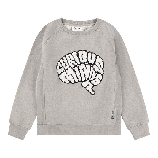Molo - Mars Grey Melange - Sweatshirt