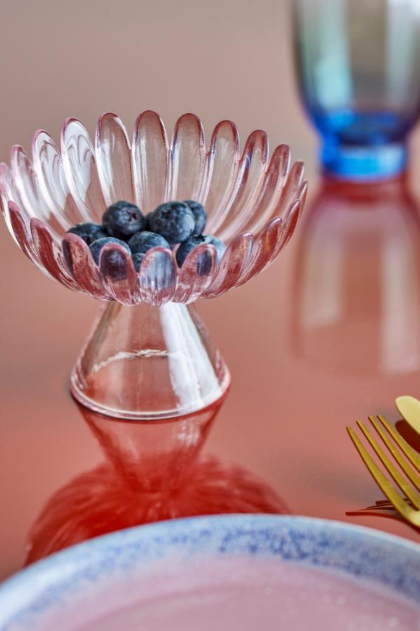 Nalu Opsats - Skål - Rosa - Glas