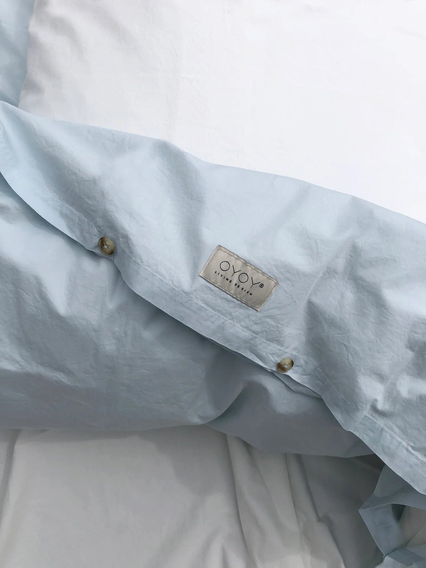 Nuku Junior Sengetøj - Ice Blue