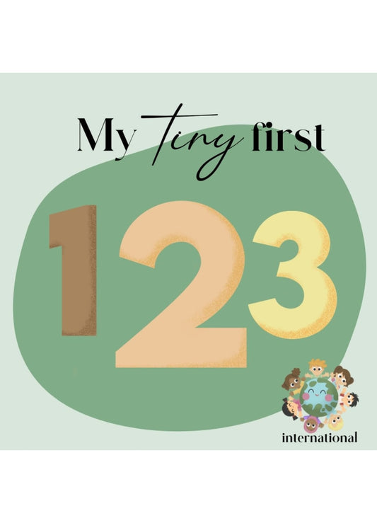 Pegebog - My Tiny First Picture book - numbers