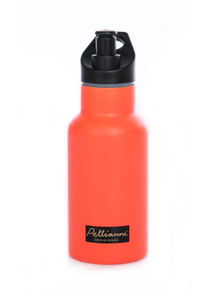 Pellianni Rustfri Stål Drikkedunk 350ml - Orange