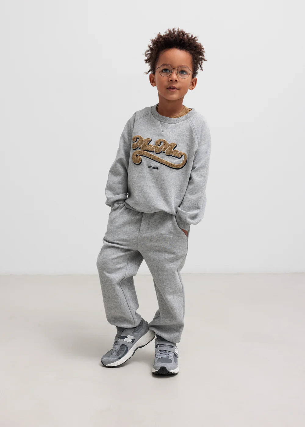 Pelon, Bukser - Light Grey Melange