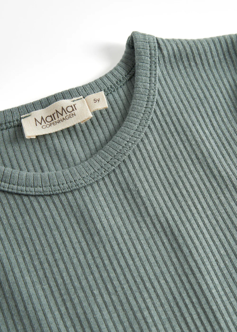 Plain Tee LS, T-shirt - Dusty Green
