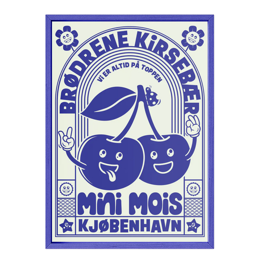 Plakat - Brødrende Kirsebær