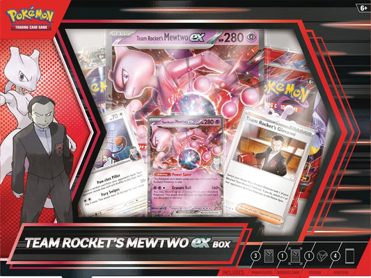 Pokemon Team Rocket's Mewtwo Ex Box