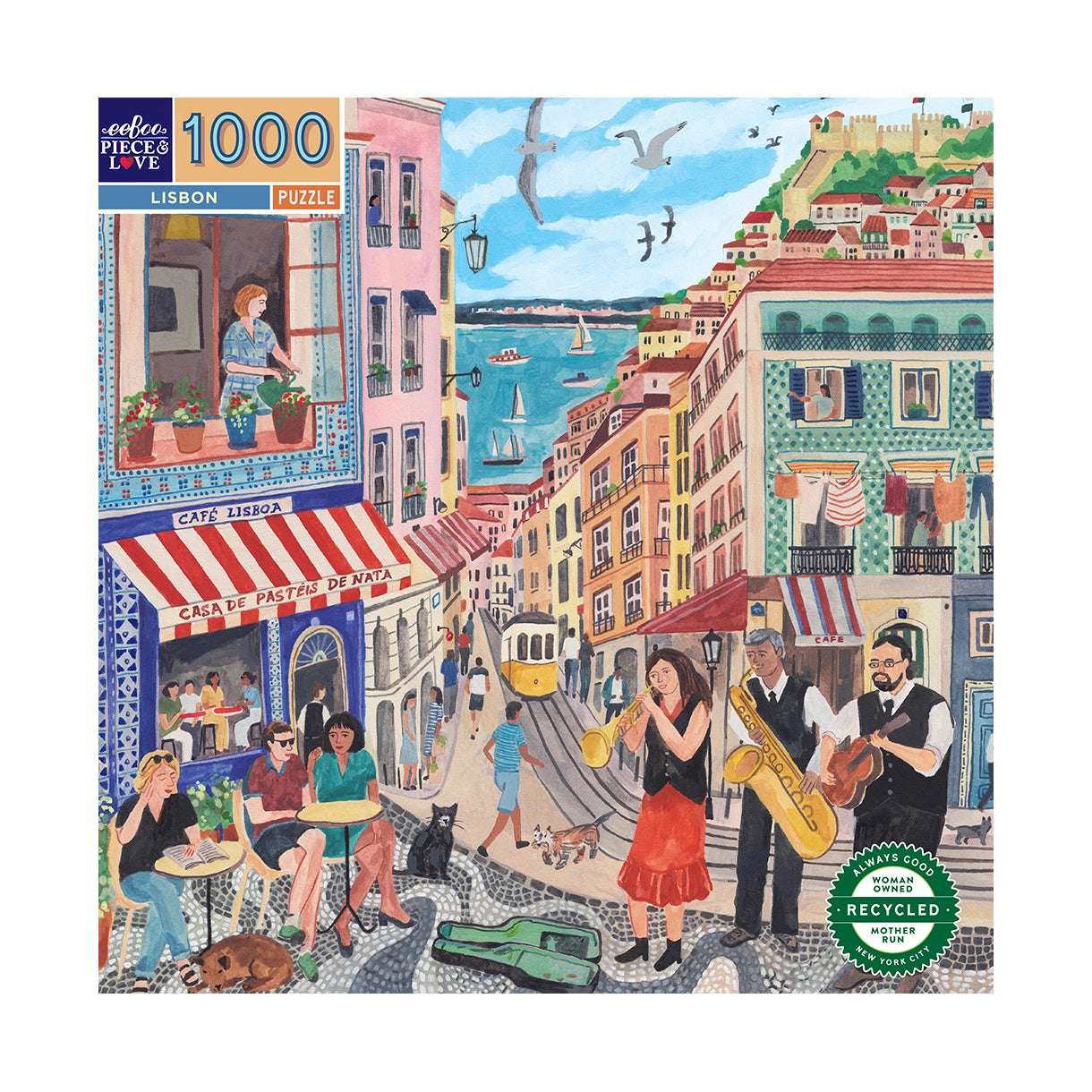 Puslespil 1000 brk - Lissabon