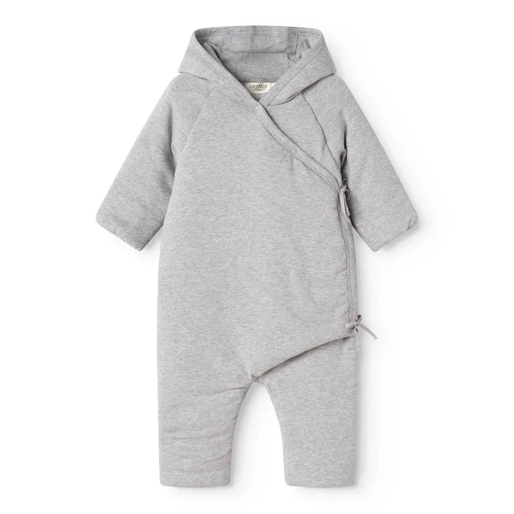 Rex, Vatteret Dragt - Light Grey Melange