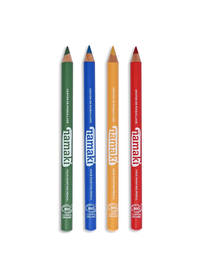 SLIM PENCILS SET YELLOW/GREEN/BLUE/RED
