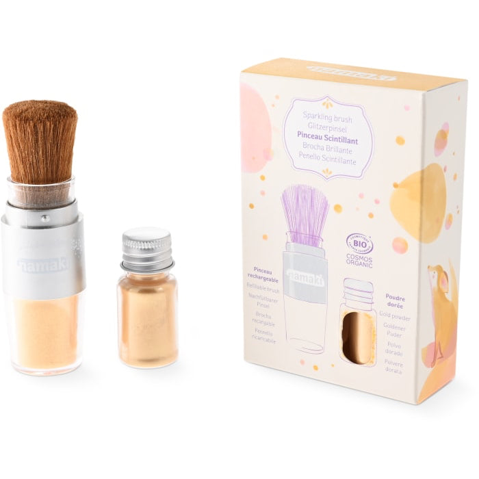 SPARKLING POWDER AND ITS MAGICAL BRUSH - GOLD