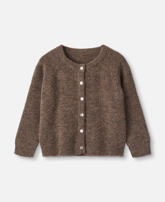 STAR ALPACA CARDIGAN - CARAFE