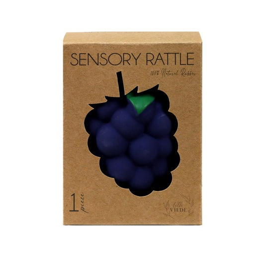 Sanselegetøj - Brombær - Naturgummi