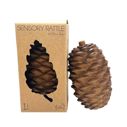Sanselegetøj - Grankogle - Naturgummi