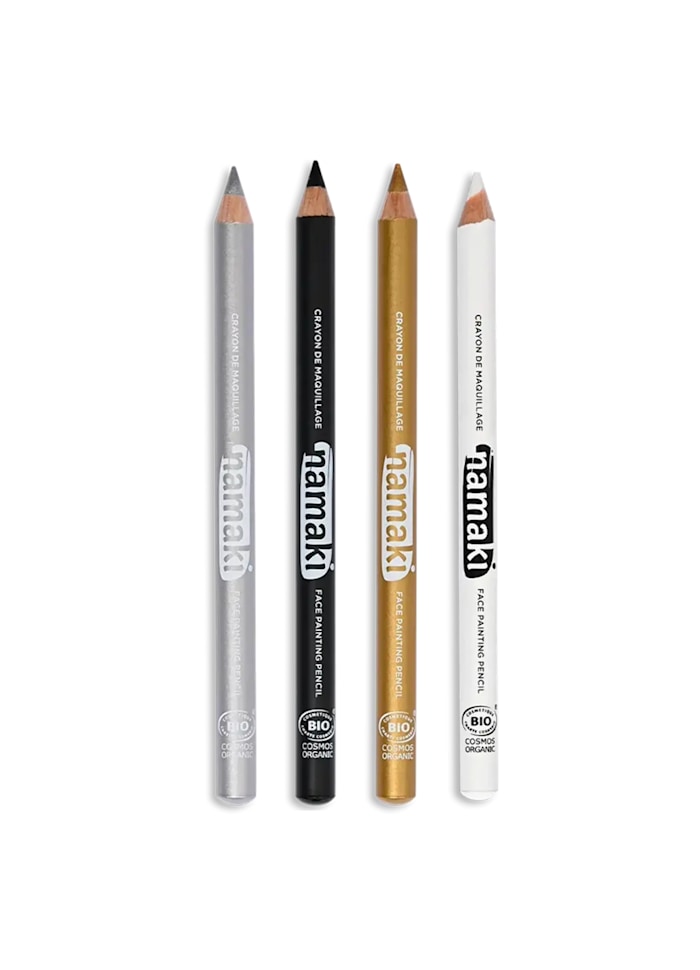 Slim Pencils Set Gold/Silver/Black/White